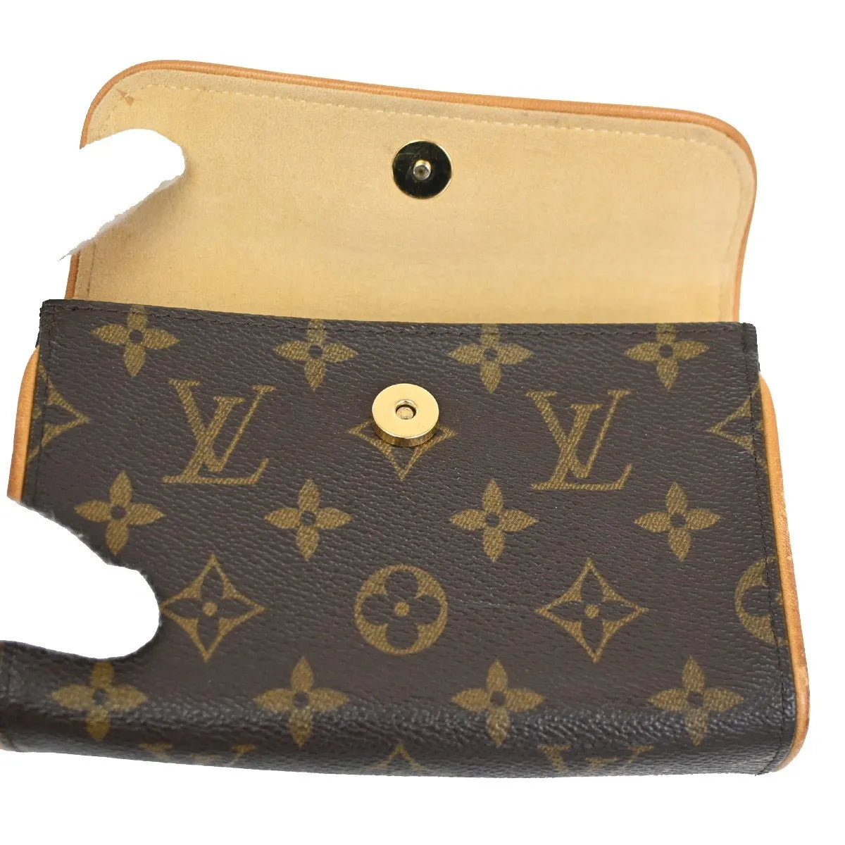 Louis Vuitton Florentine Waist Bag Monogram, Brown, Canvas, Clutch