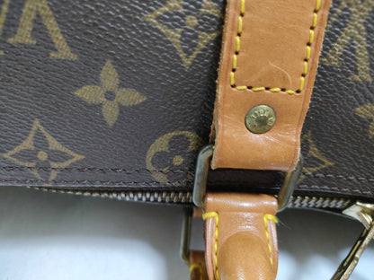 Louis Vuitton Keepall Monogram Canvas, Brown, Canvas, Travel Bag