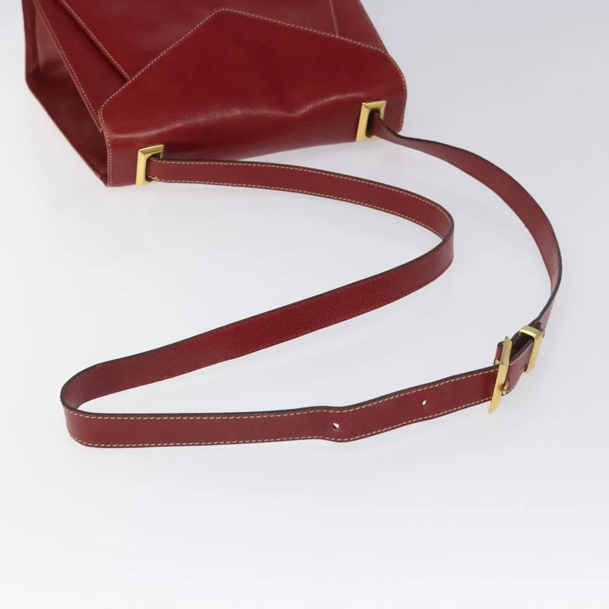 Salvatore Ferragamo Vintage Leather, Red, Leather, Shoulder Bag