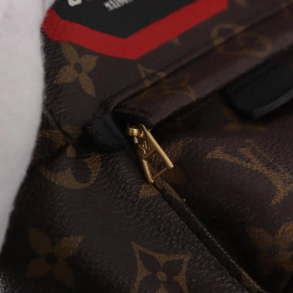 Louis Vuitton Palm Springs Limited, Brown, Canvas, Backpack