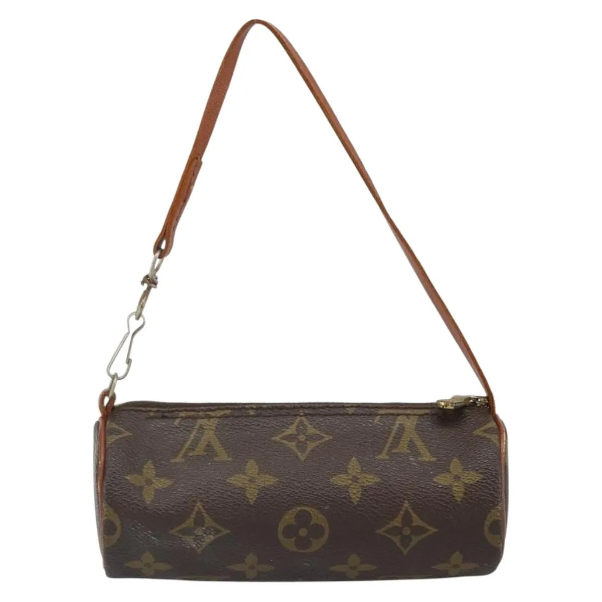 Louis Vuitton Papillon Pochette Monogram Canvas, Brown, Canvas, Clutch