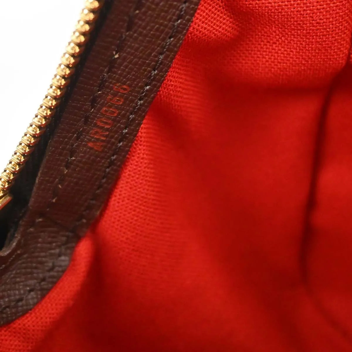 Louis Vuitton Belem Damier Ebene, Brown, Canvas, Shoulder Bag
