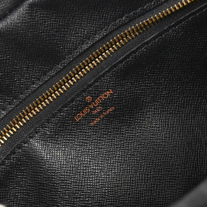 Louis Vuitton Trocadéro Epi, Black, Leather, Shoulder Bag