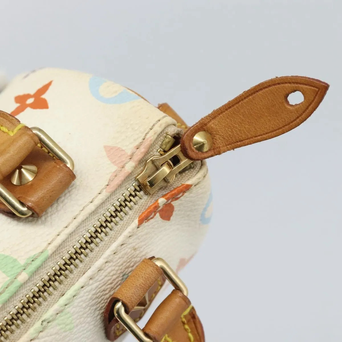 Louis Vuitton Speedy Mini HL Monogram Multicolor, White, Canvas, Handbag