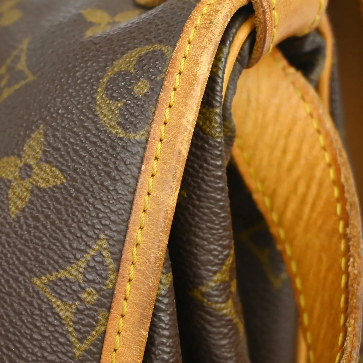Louis Vuitton Saumur Monogram Canvas, Brown, Canvas, Shoulder Bag
