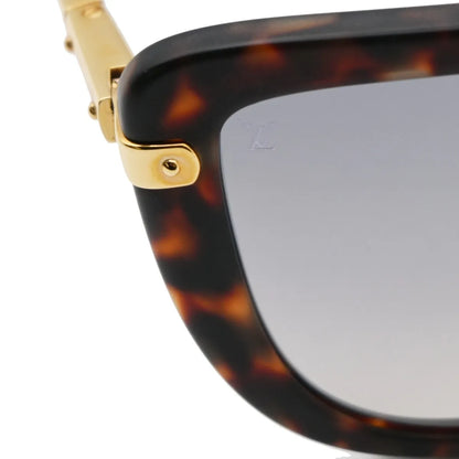 Louis Vuitton Charlotte Plastic, Brown, Plastic, Sunglasses