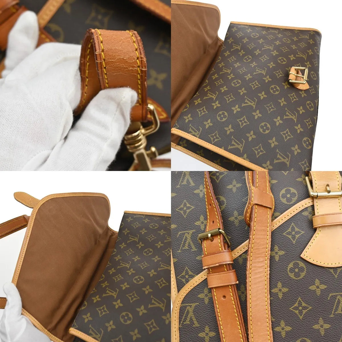 Louis Vuitton Beverly Monogram Canvas, Brown, Canvas, Briefcase