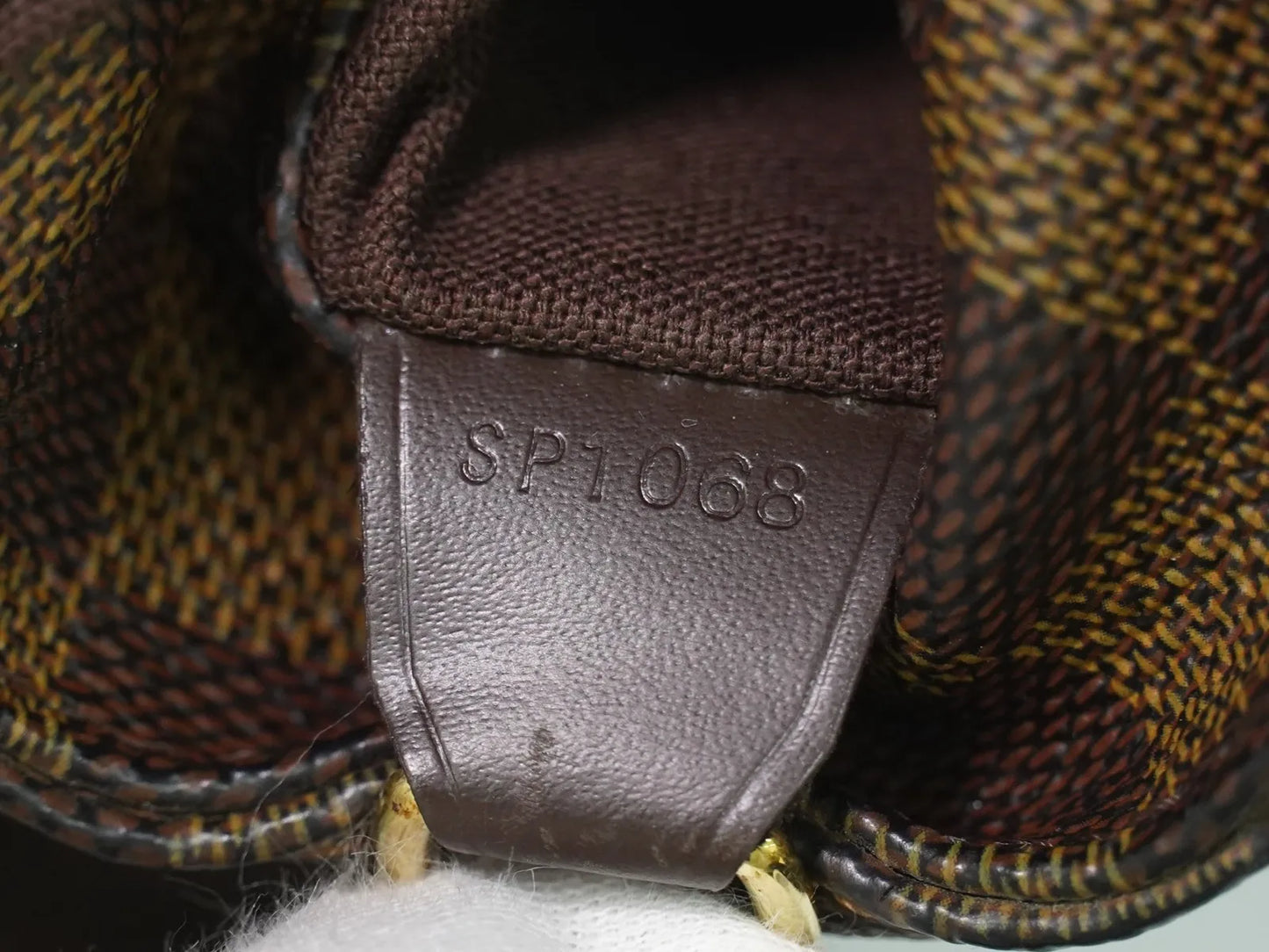Louis Vuitton Bastille Damier, Brown, Canvas, Shoulder Bag