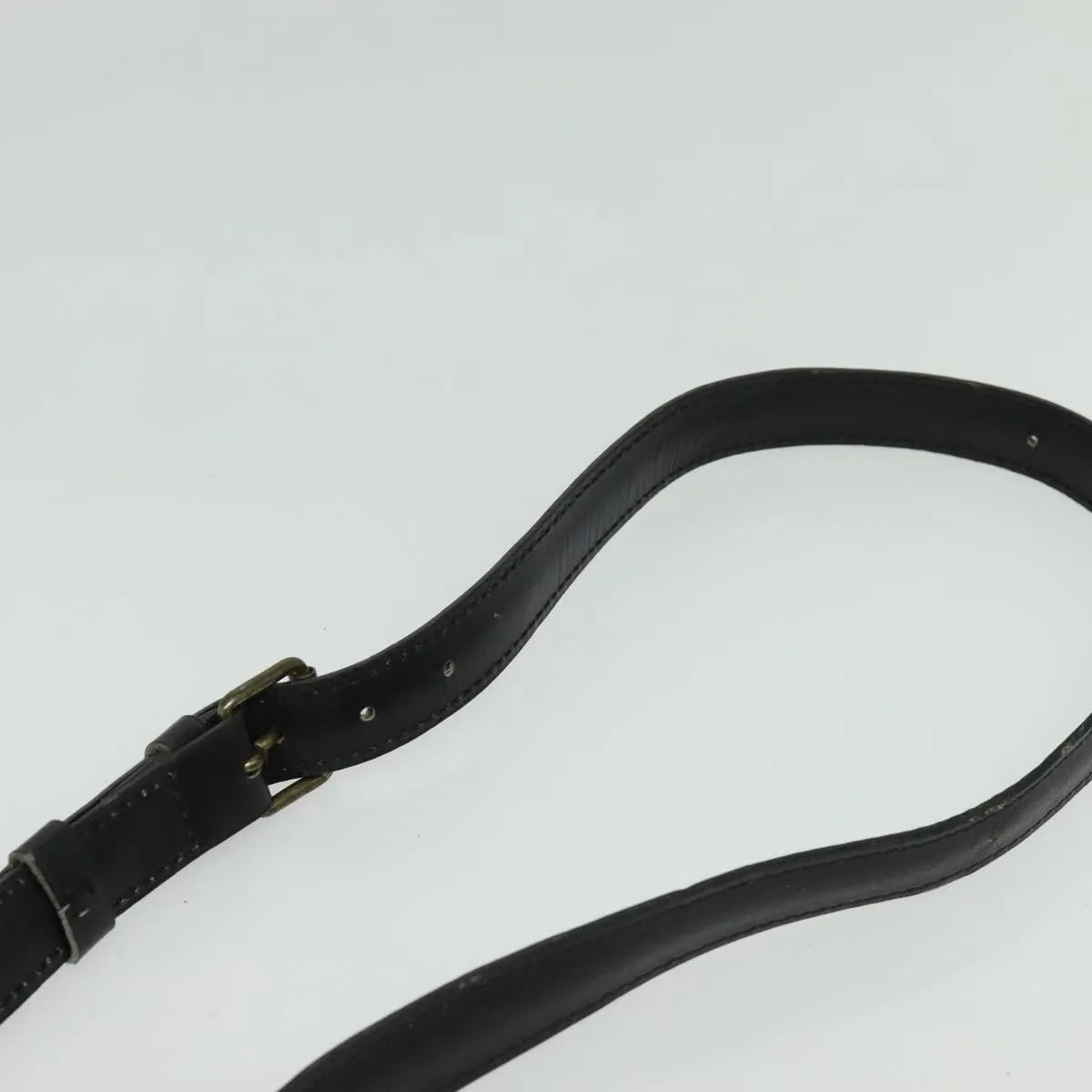 Louis Vuitton Cartouchiere Epi Leather, Black, Leather, Shoulder Bag