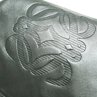 Loewe Aire Hobo Leather, Gray, Leather, Handbag