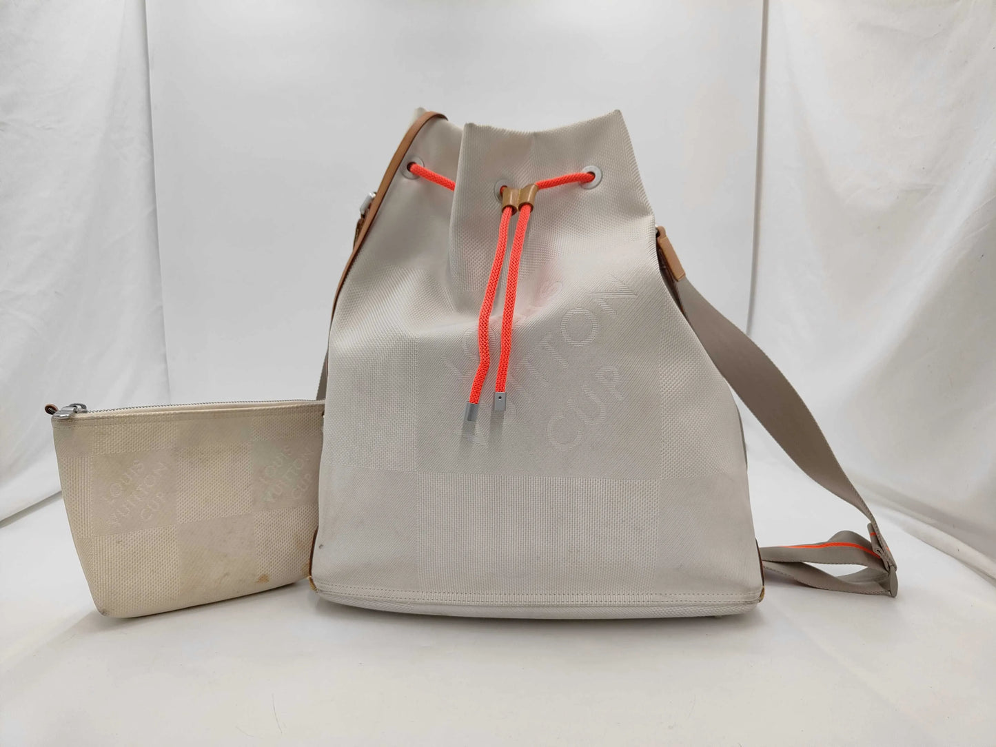 Louis Vuitton Sperone Damier, Neutral, Canvas, Shoulder Bag