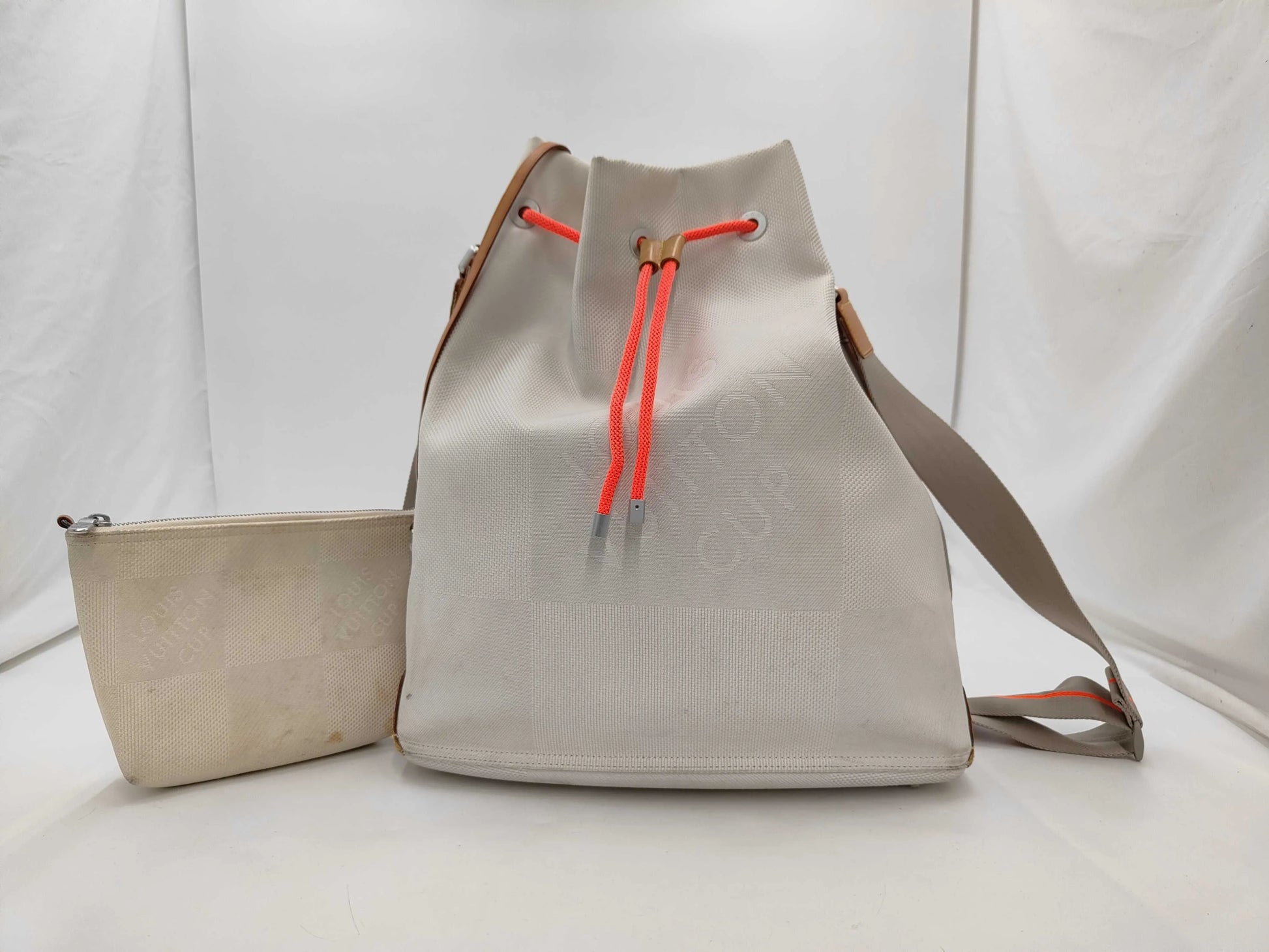 Louis Vuitton Sperone Damier, Neutral, Canvas, Shoulder Bag