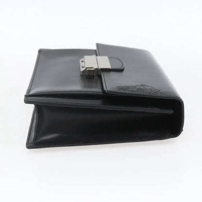 Versace Vintage Clutch Leather, Black, Leather, Clutch