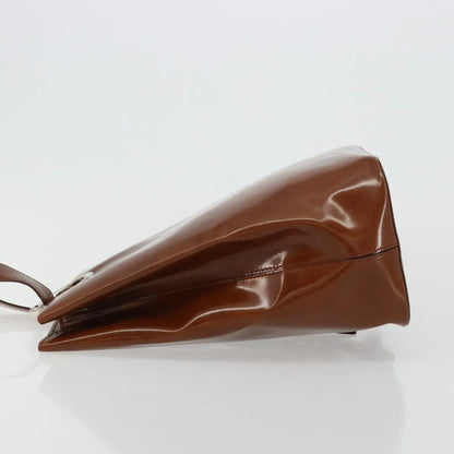 cartier Panthère Shoulder Patent leather, Brown, Patent Leather, Shoulder Bag