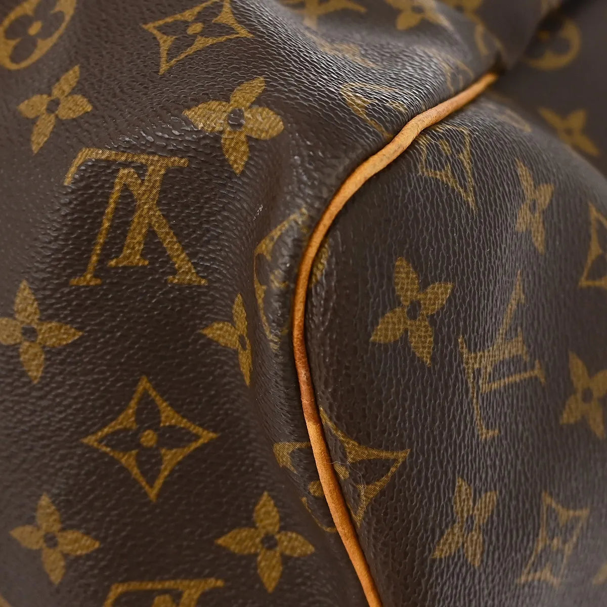Louis Vuitton Keepall Monogram Canvas, Brown, Canvas, Travel Bag