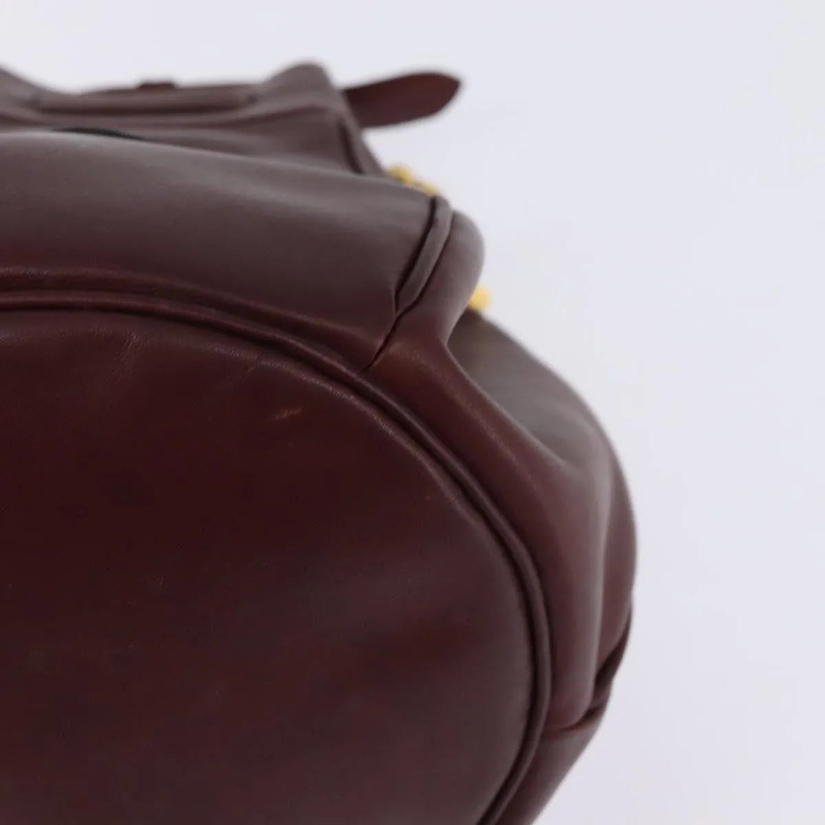 cartier Must de cartier Leather, Burgundy, Leather, Shoulder Bag
