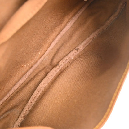 Louis Vuitton Saumur Canvas, Brown, Canvas, Shoulder Bag