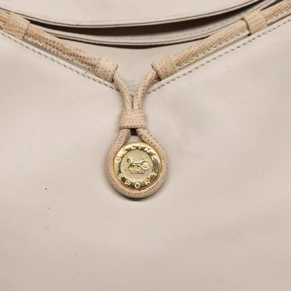 Celine Horse Carriage Leather, Beige, Leather, Shoulder Bag