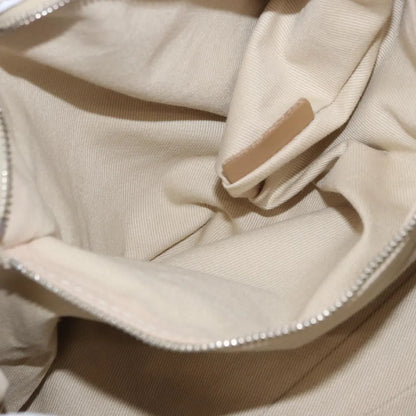 Chloe Paddington Lock Leather, White, Leather, Handbag