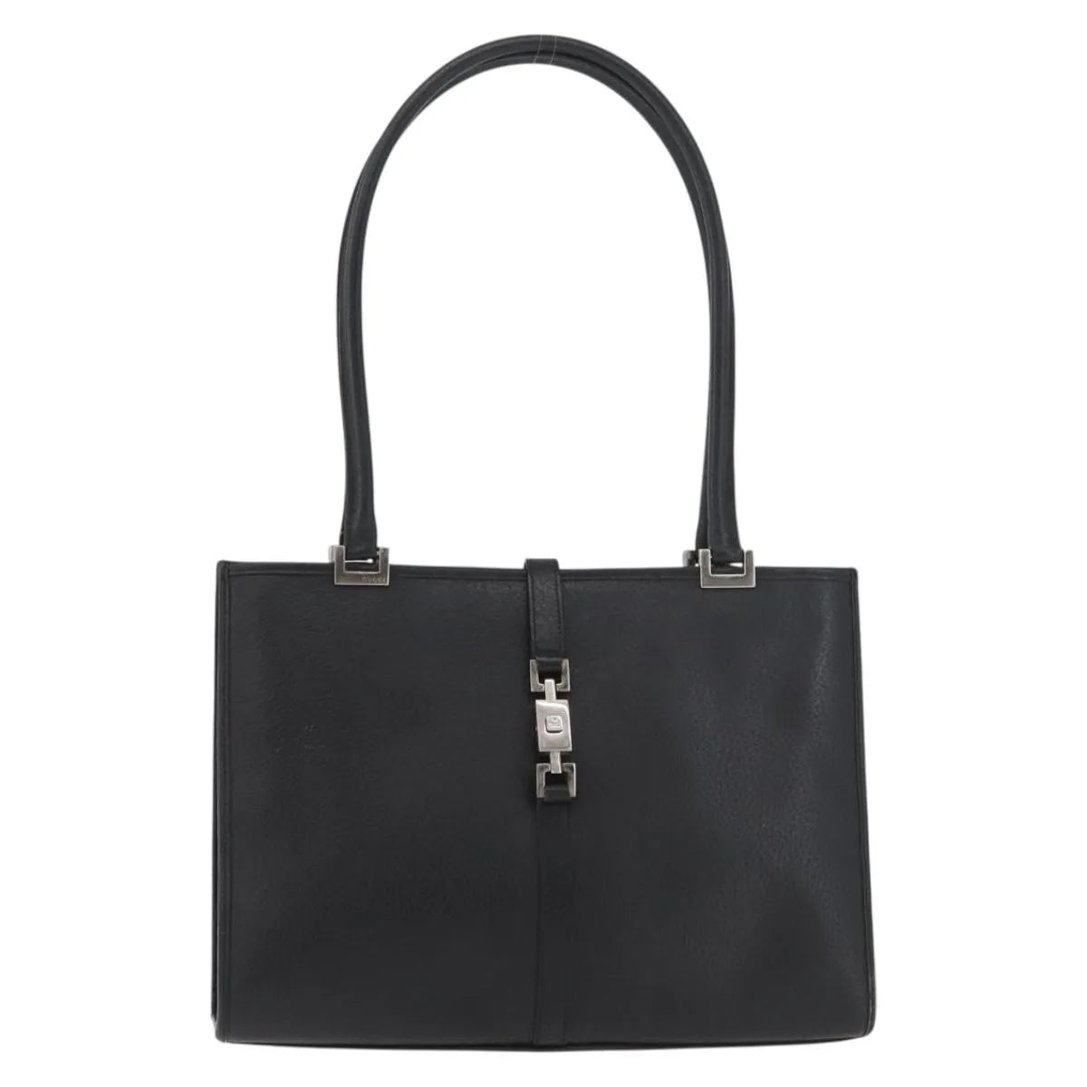 Gucci Jackie Tote Guccissima Leather, Black, Leather, Handbag