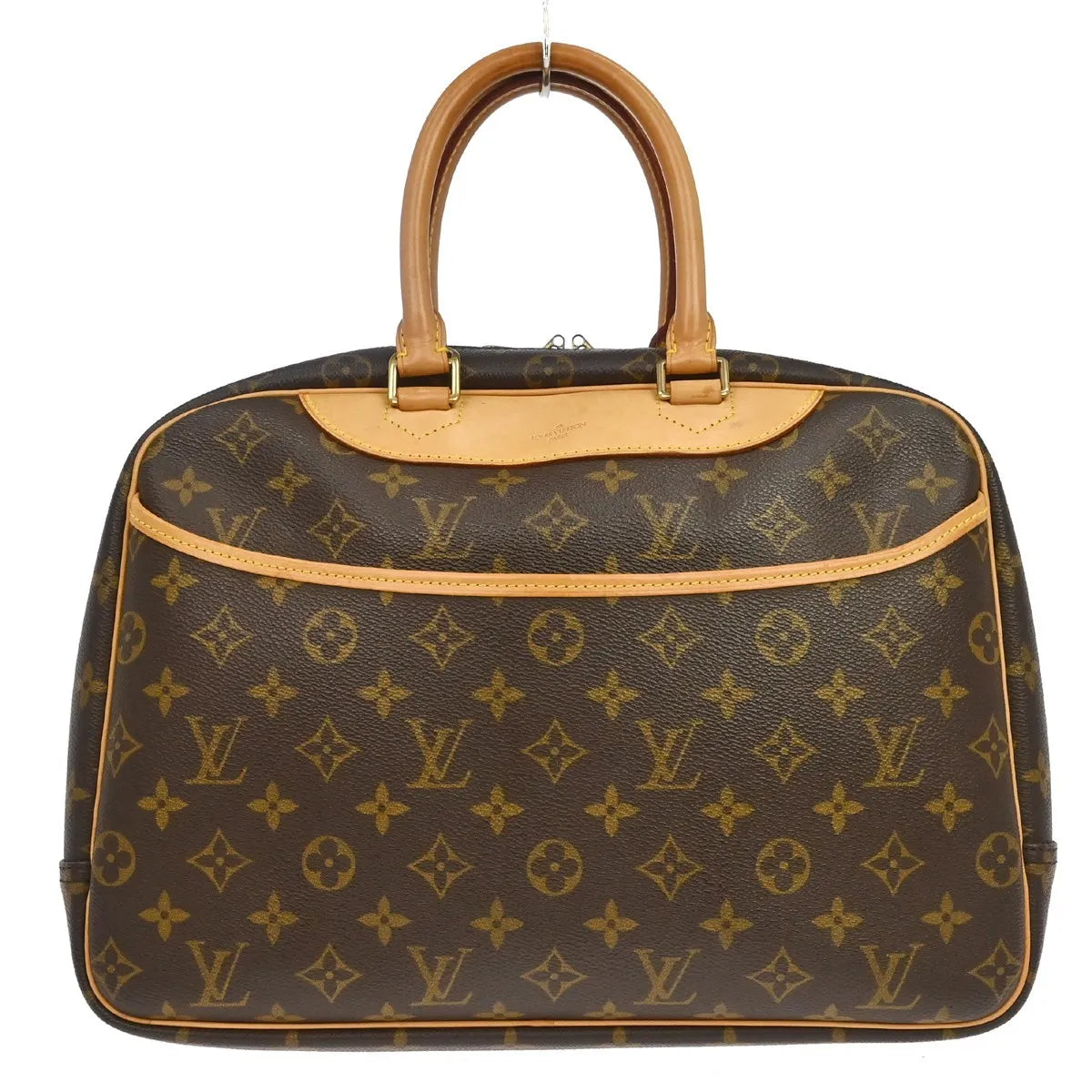 Louis Vuitton Deauville Monogram Canvas, Brown, Canvas, Handbag