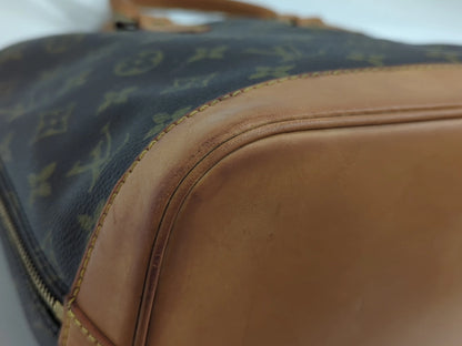 Louis Vuitton Vintage Alma Monogram Canvas, Brown, Canvas, Handbag