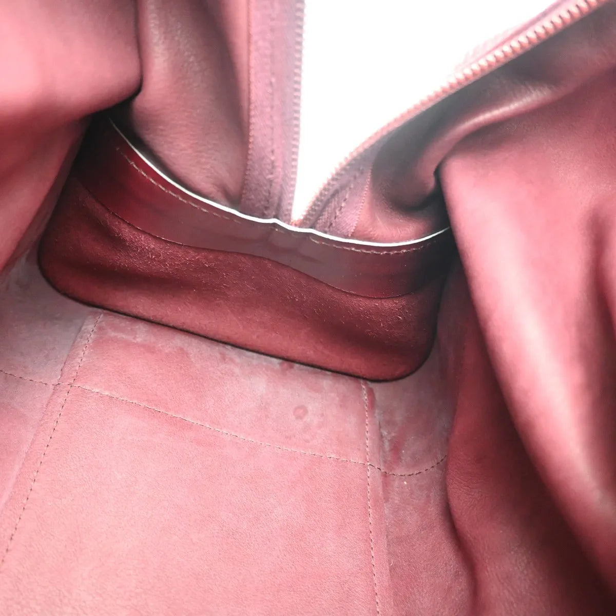 Loewe Amazona Suede, Red, Suede, Handbag