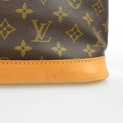 Louis Vuitton Alma Monogram, Brown, Canvas, Handbag