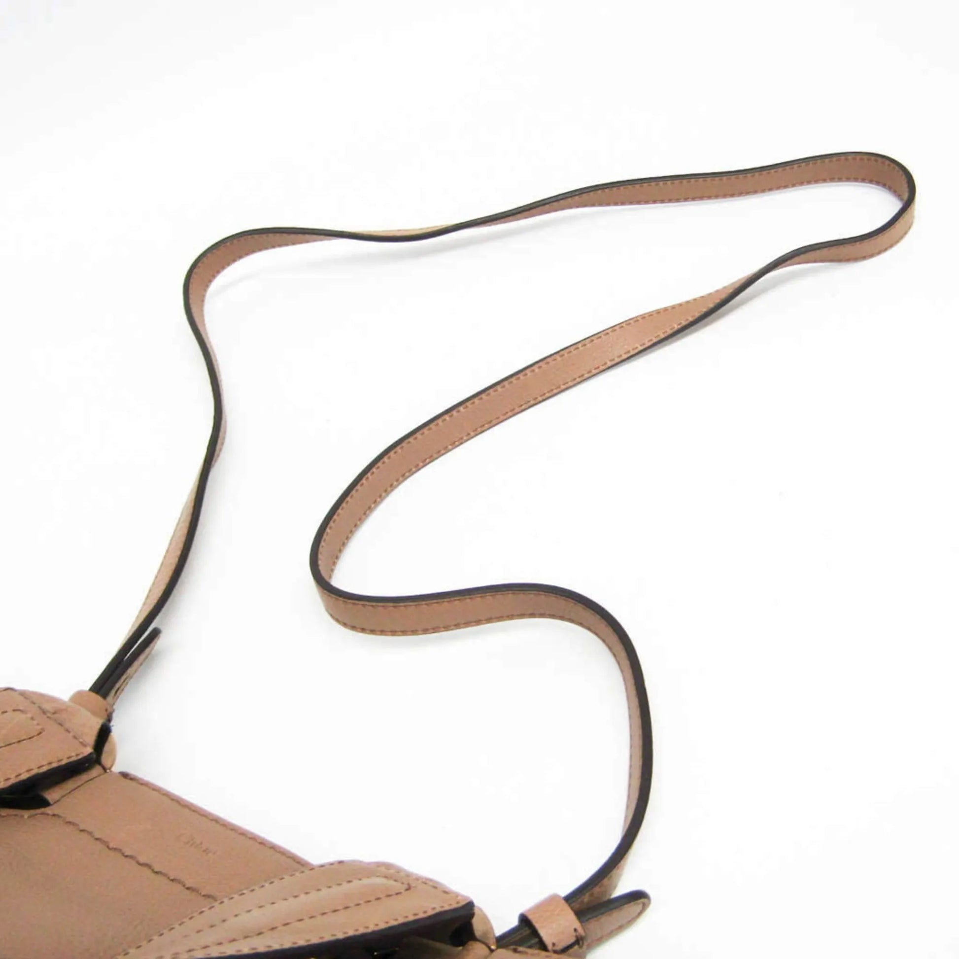 Chloe Vintage Leather, Brown, Leather, Handbag