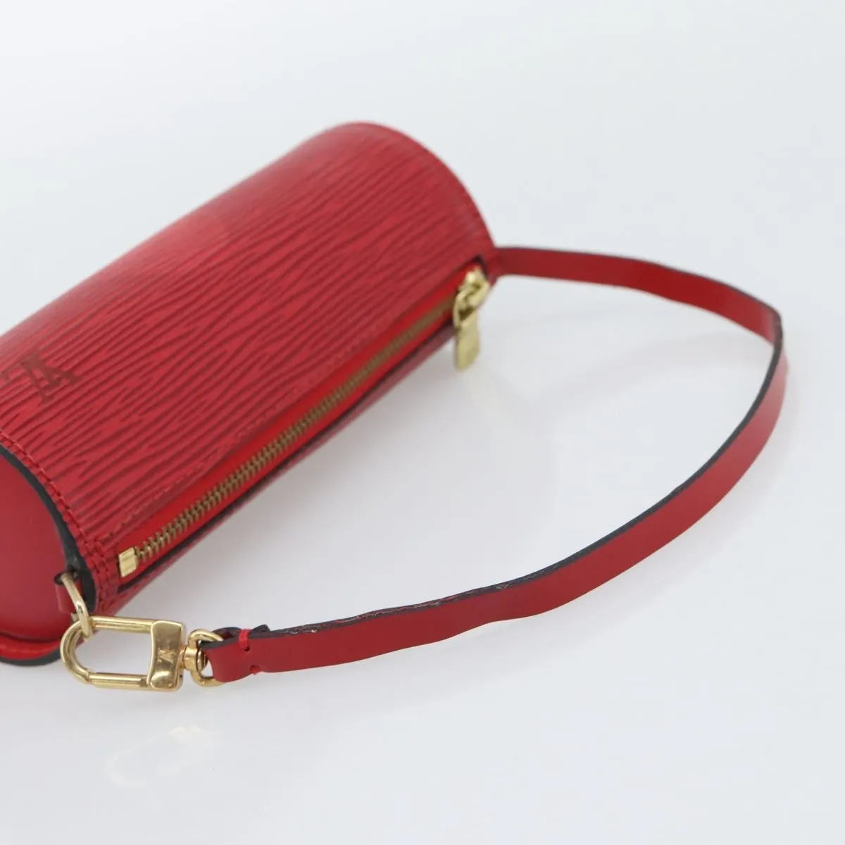 Louis Vuitton Soufflot Pochette Epi Leather, Red, Leather, Clutch