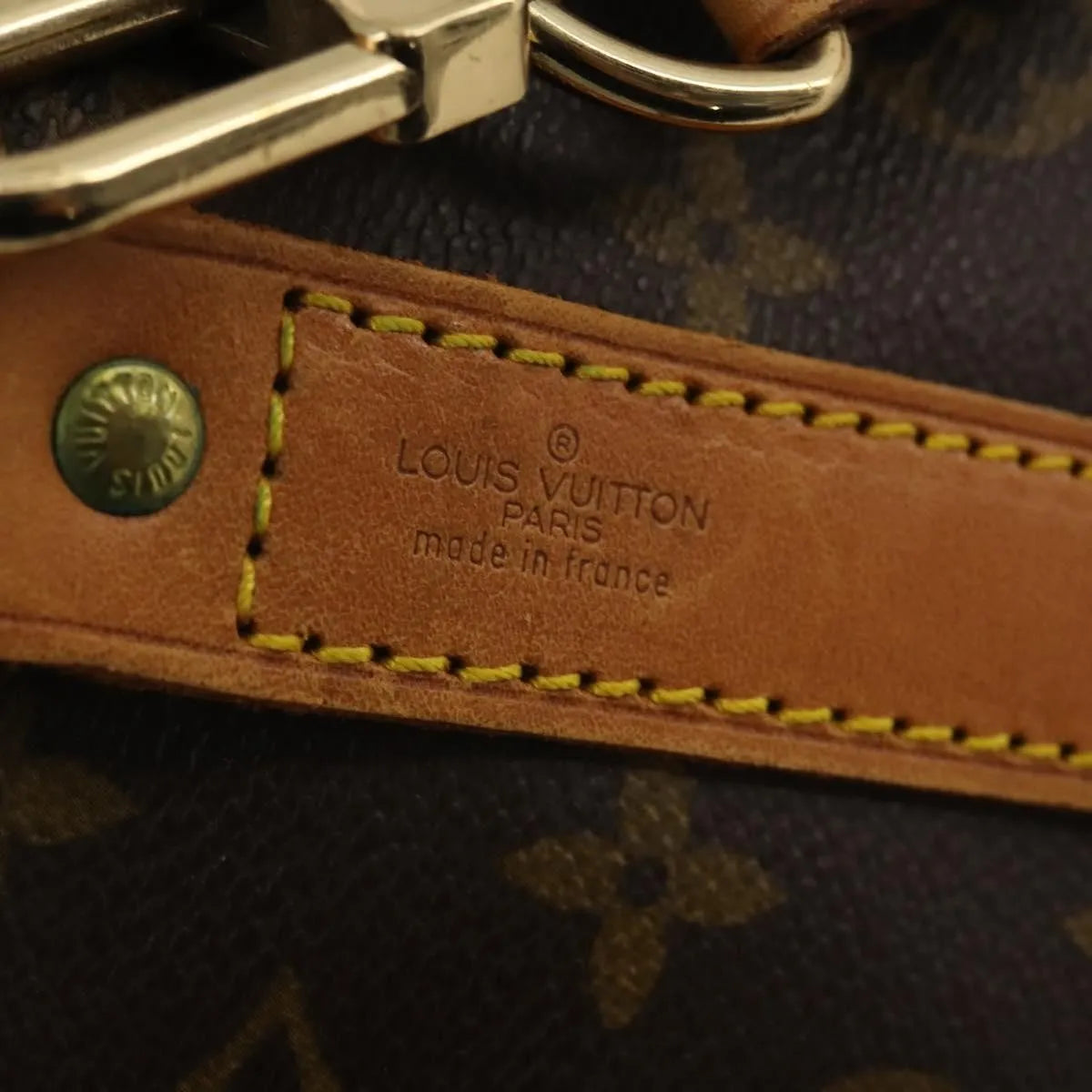 Louis Vuitton Keepall Bandouliere Monogram Canvas, Brown, Canvas, Travel Bag