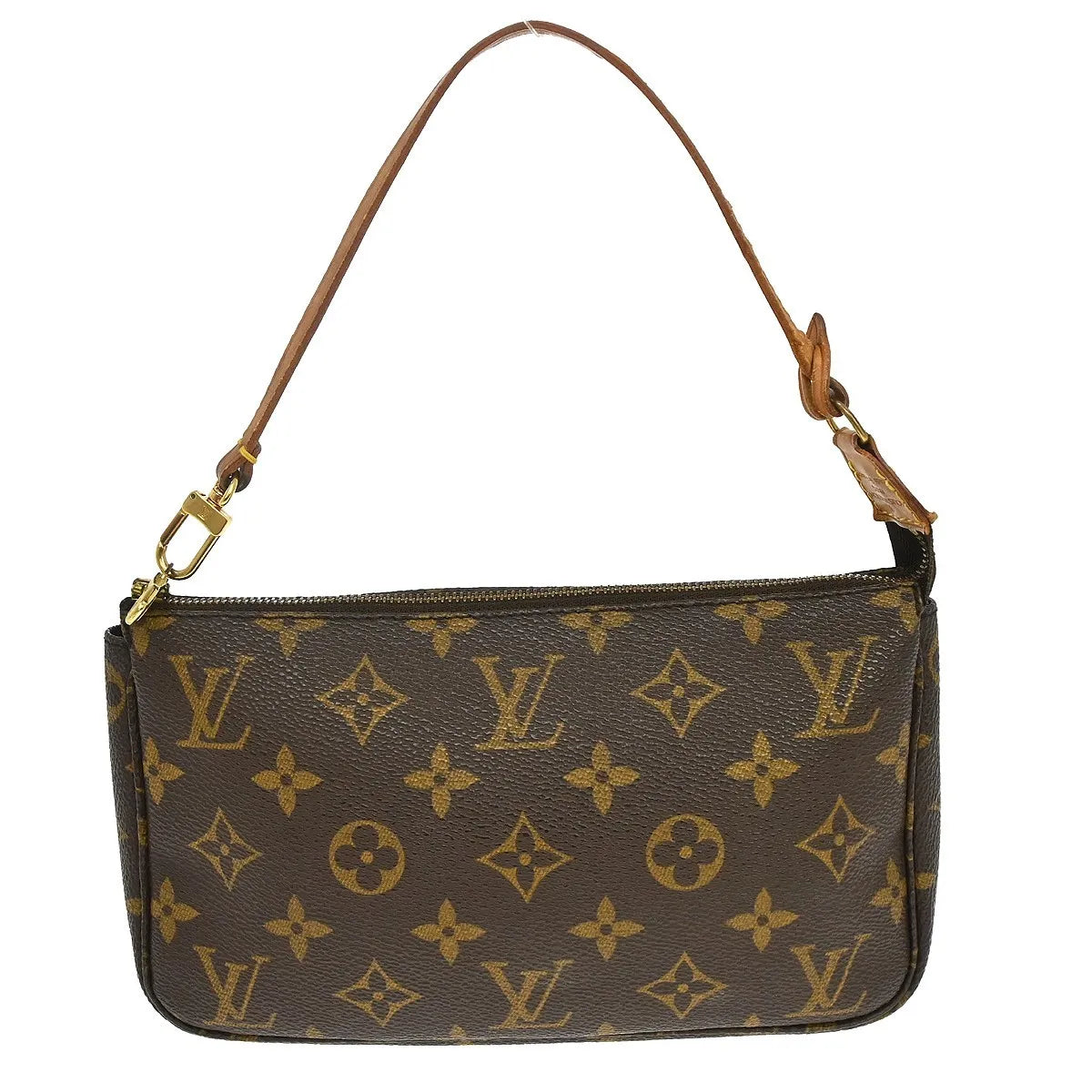 Louis Vuitton Pochette Accessoires NM Monogram Canvas, Brown, Canvas, Clutch