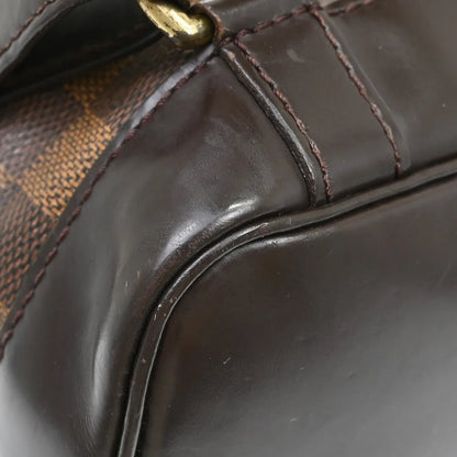 Louis Vuitton Soho Damier, Brown, Canvas, Backpack