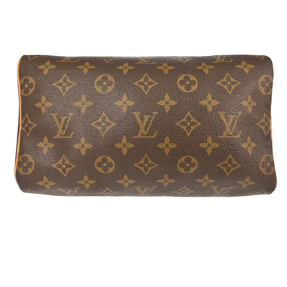 Louis Vuitton Speedy Monogram Canvas, Brown, Canvas, Handbag