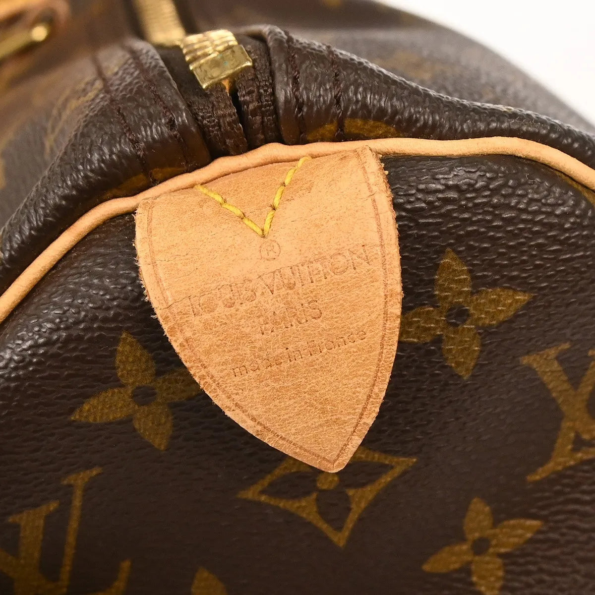 Louis Vuitton Keepall Monogram, Brown, Canvas, Handbag