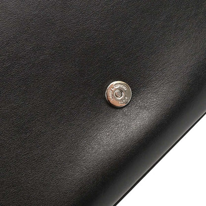 Saint Laurent Kate leather, Black, Leather, Shoulder Bag