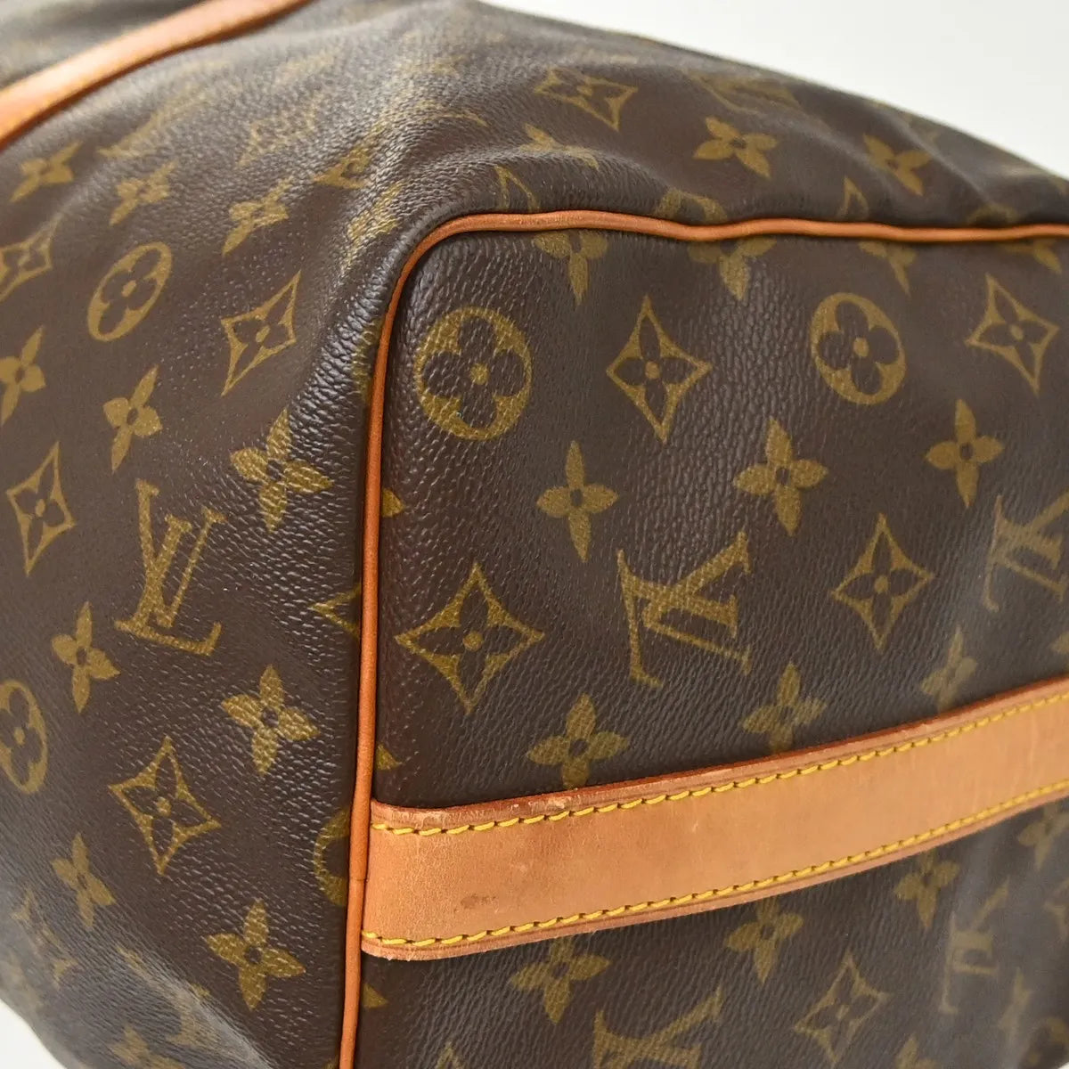 Louis Vuitton Keepall Bandouliere Monogram Canvas, Brown, Canvas, Travel Bag