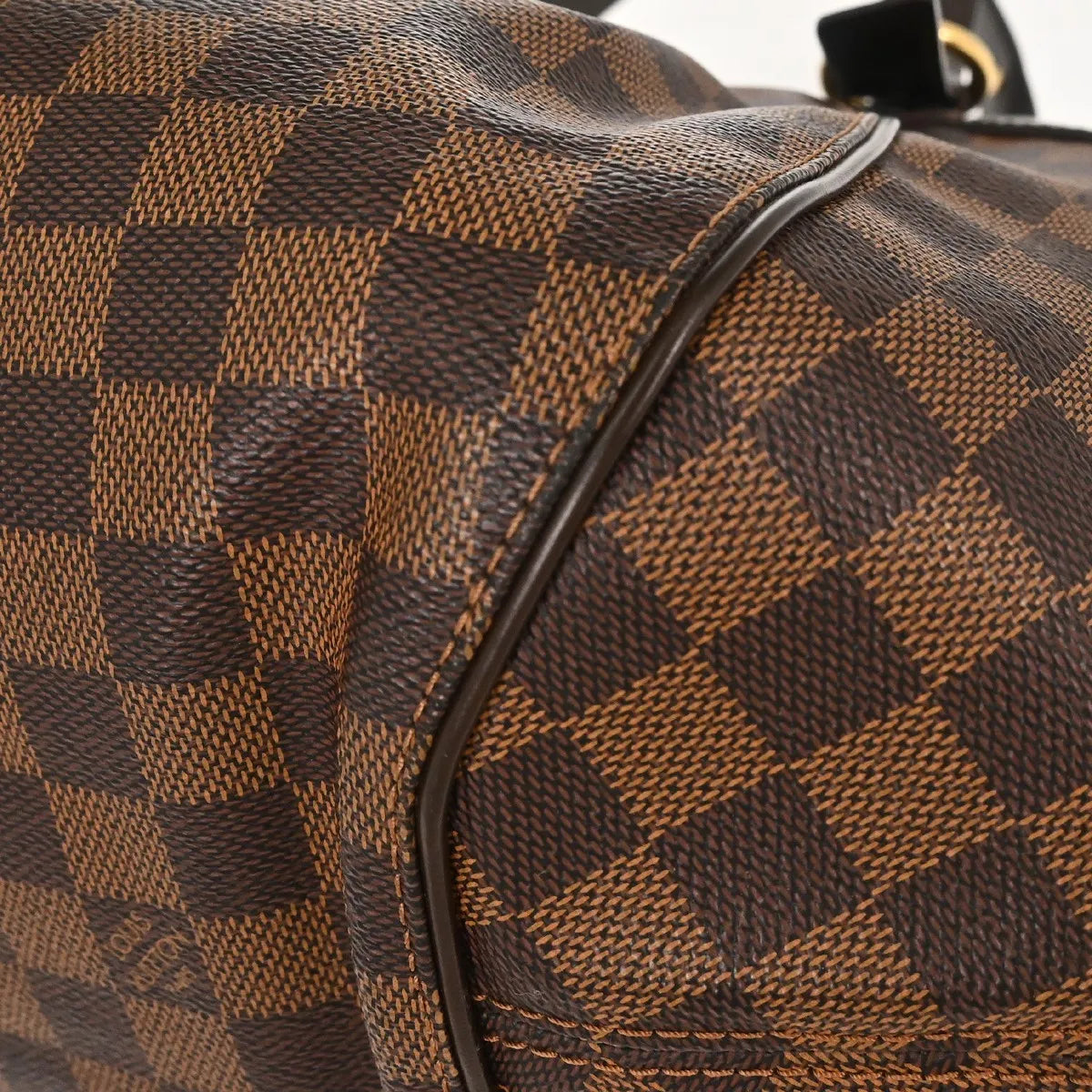 Louis Vuitton Sistina Damier, Brown, Canvas, Handbag
