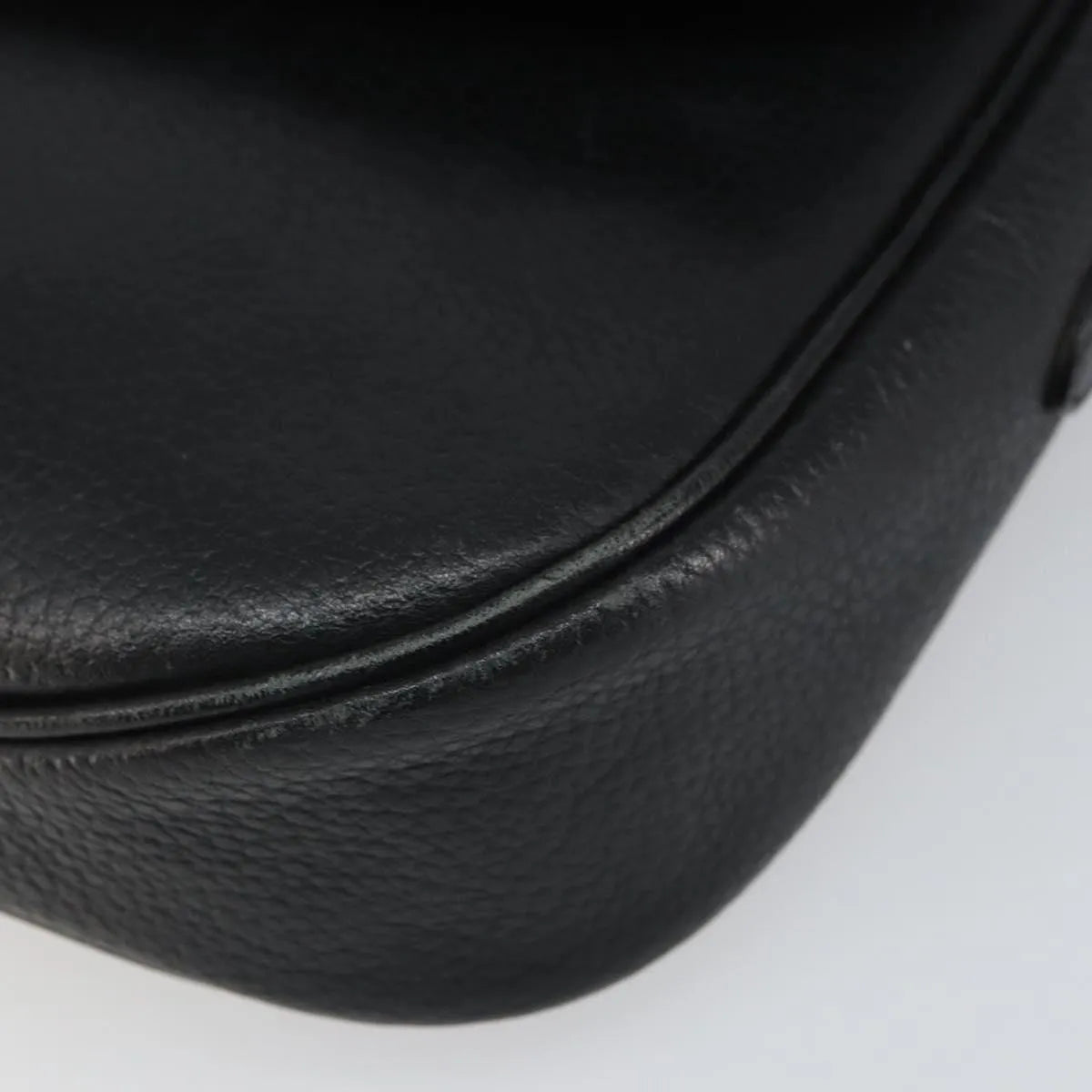Burberry Vintage Leather, Black, Leather, Shoulder Bag