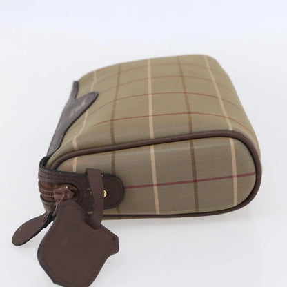 Burberry Nova check Pochette Canvas, Beige, Canvas, Clutch
