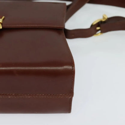 Salvatore Ferragamo Vintage Leather, Brown, Leather, Shoulder Bag