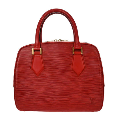 Louis Vuitton Sablons Epi Leather, Red, Leather, Handbag