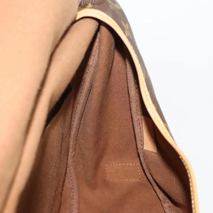 Louis Vuitton Saumur Monogram Canvas, Brown, Canvas, Shoulder Bag