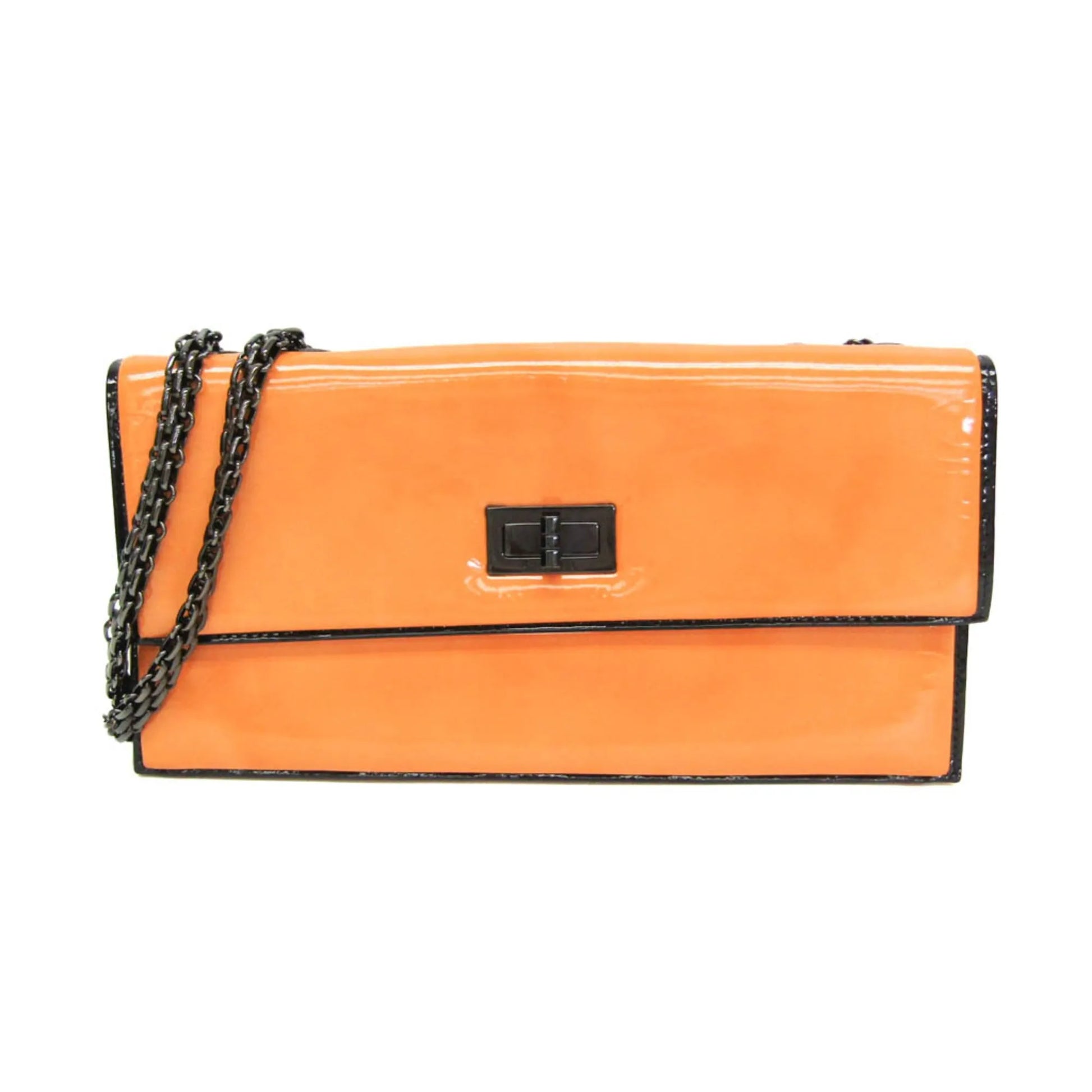 Chanel Reissue 2.55 Wallet on Chain Quilted Patent, Multicolour, Leather, Shoulder Bag