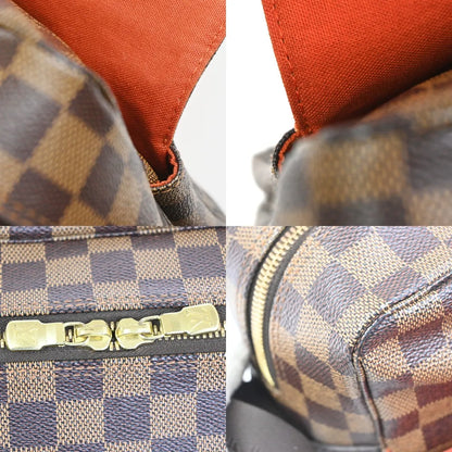 Louis Vuitton Naviglio Damier Ebene, Brown, Canvas, Shoulder Bag