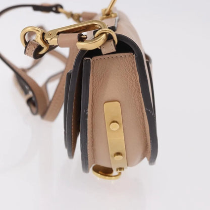 Chloe Nile Minaudière Leather, Pink, Leather, Handbag