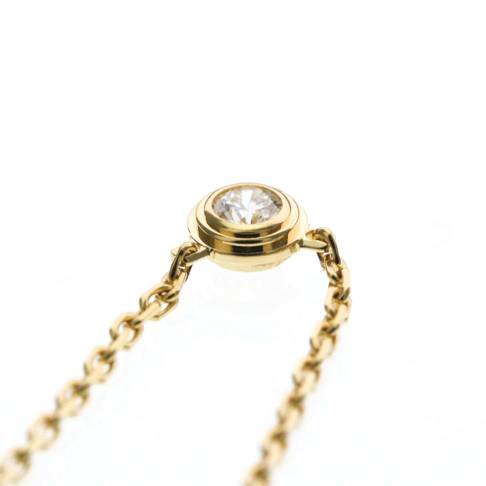 Cartier Cartier D'Amour Pendant 18K Yellow Gold and Diamond, Gold, Yellow Gold, Necklace
