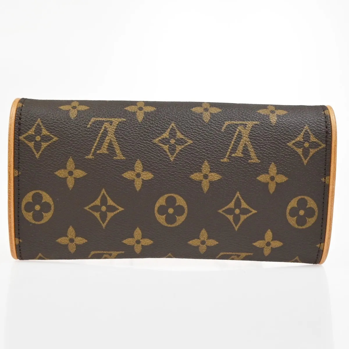 Louis Vuitton Twin Monogram Canvas, Brown, Canvas, Clutch