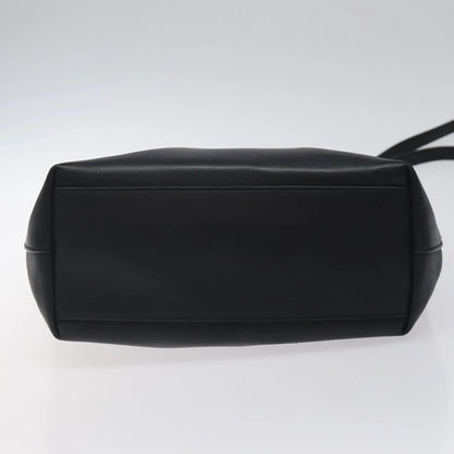 Bottega Veneta Vintage Leather, Black, Leather, Shoulder Bag