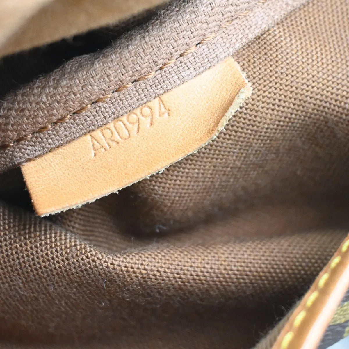Louis Vuitton Saumur Monogram Canvas, Brown, Canvas, Shoulder Bag